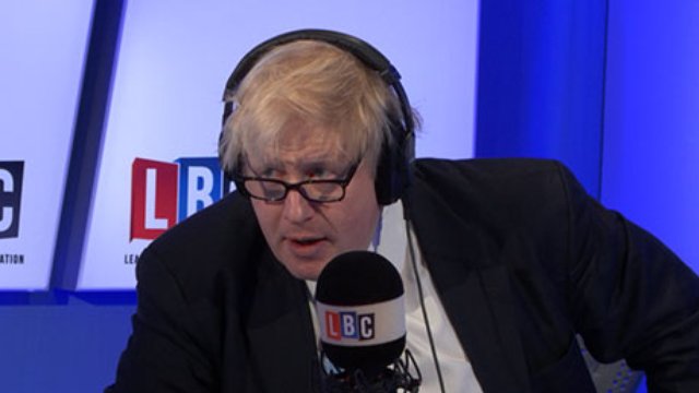 Boris Johnson LBC